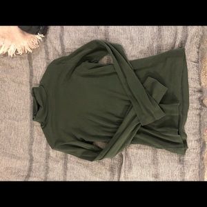 Green Turtleneck Longsleeve